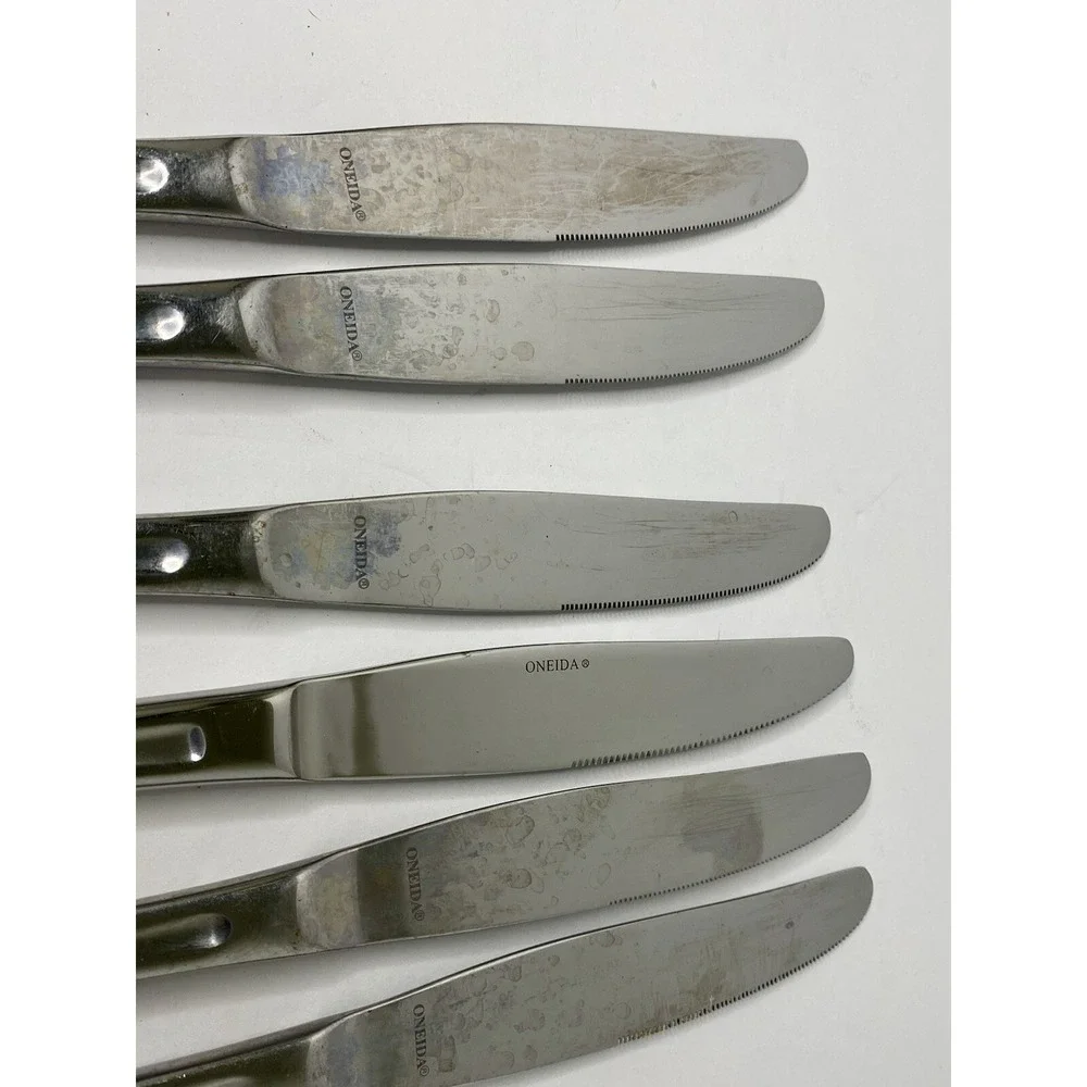 ONEIDA Lincoln Set Of 6 Dinner Knives Knife 9 1/2